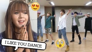 BTS I LIKE IT PT 2 DANCE PRACTICE REACTION // ItsGeorginaOkay
