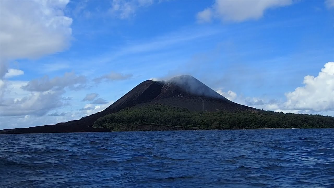 Anak Krakatau Krakatoa Volcano  Active Volcano Indonesia  YouTube