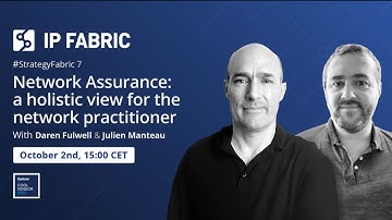 Network Assurance: a holistic view for the network practitioner