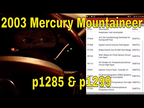 03 Mercury Mountaineer - Ford Explorer P1285 & P1299