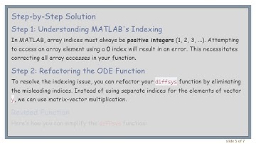 How to Solve Problems with ode23 in MATLAB
