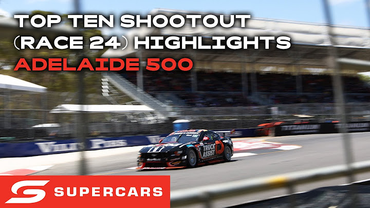 Top Ten Shootout Highlights (Race 24) - VAILO Adelaide 500 | 2024 Repco Supercars Championship
