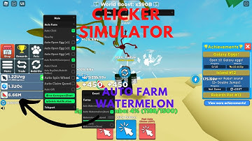 [SUMMER] ⚡Clicker Simulator Auto Collect Watermelon | DEVIL Script | DEVIL Exploit
