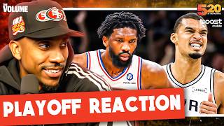 Jeff Teague’s NBA Playoff Reaction: Embiid SHINES in 76ers WIN, Spurs ADVANCE, Knicks BEAT Hawks
