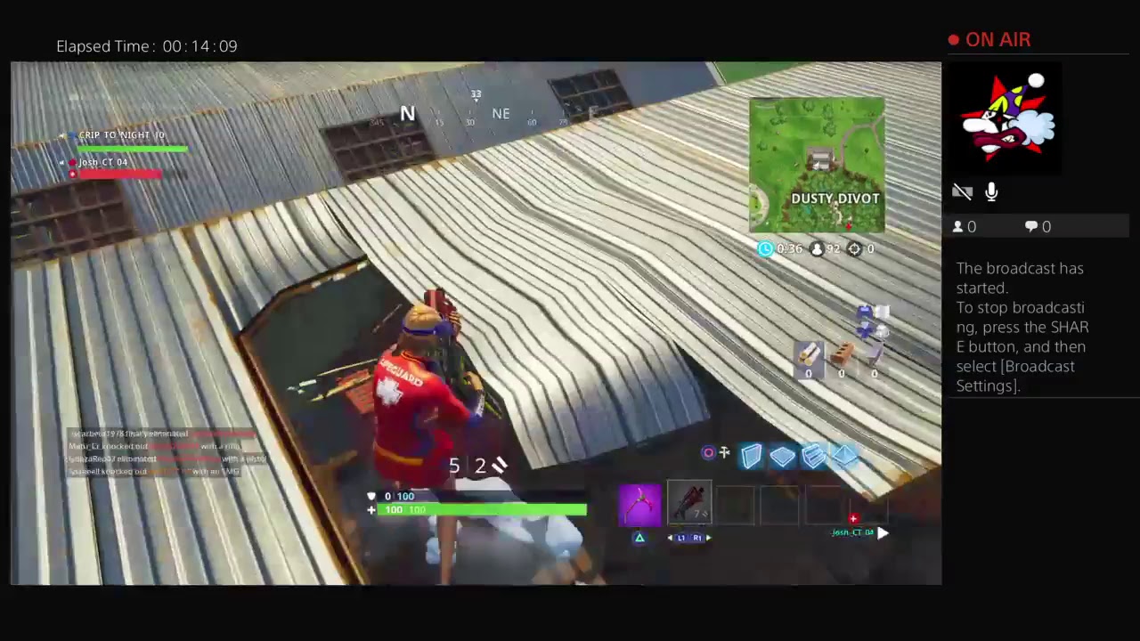 CRIP_TO_NIGHT_10's Live PS4 Broadcast YouTube