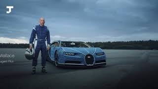 Из Lego собрали полноразмерный Bugatti Chiron