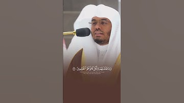إِنَّ الْمُجْرِمِينَ فِي عَذَابِ جَهَنَّمَ خَالِدُونَ - القارئ ياسر الدوسري