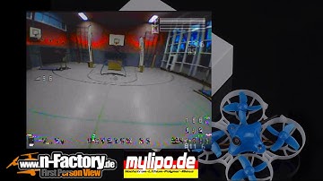 Finally I got me a Whoop ;) BetaFPV75 2S first Testflight.