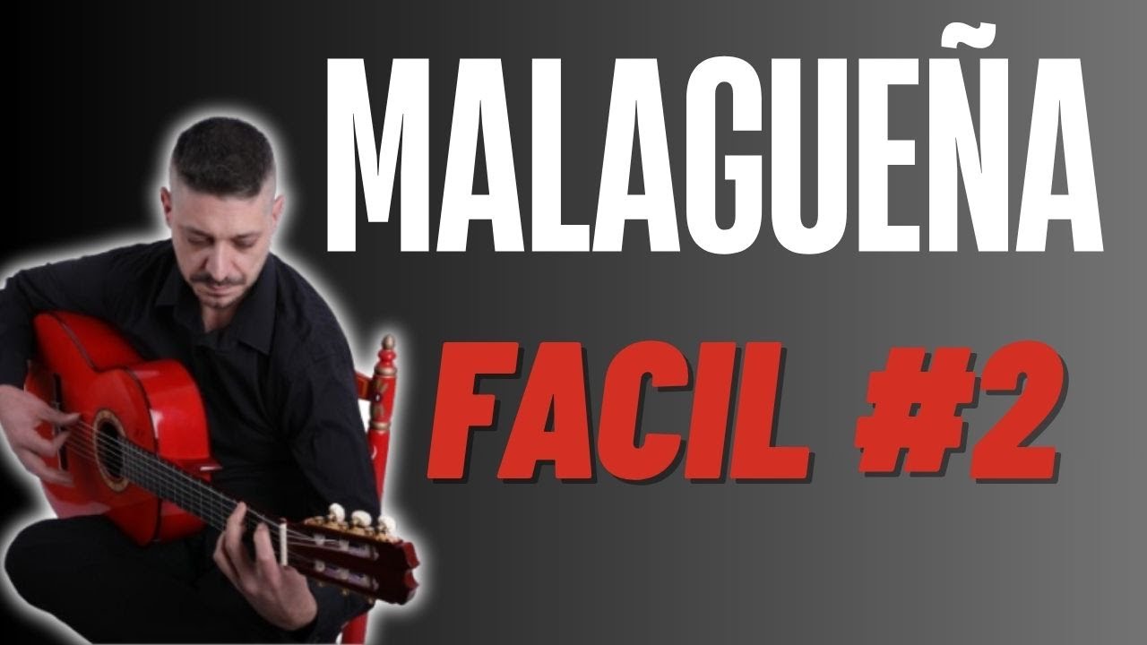 Malagueñas para guitarra flamenca – Falseta muy fácil explicada paso a paso
