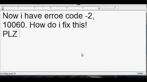 Combat Arms Error Code: -2, 10060 (NEED HELP)