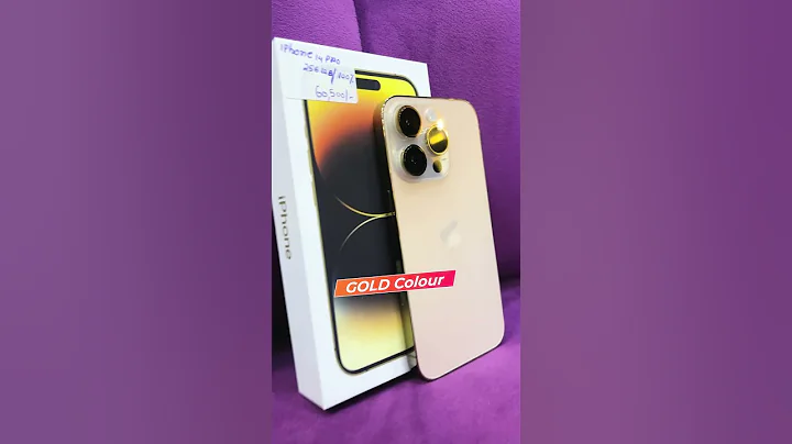 iPhone 14 Pro – 256GB | Golden Colour | 100% Battery Health 💥 Price: ₹60,500 – Too Hot to Miss 💥