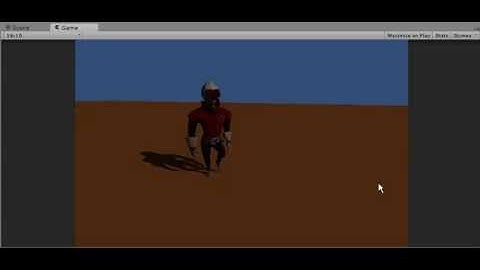 Walk Cycle test in Unity