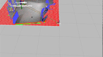 Autonomous landing of an UAV - grid bottom point cloud