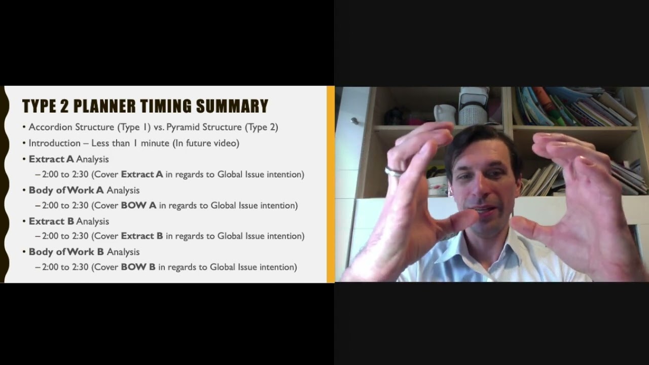 Time & Organization: Video 5 of IB DP Language A Individual Oral Score a 7 IB Examiner