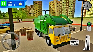 Garbage Tryck Driving in Multi Level Car Parking 6 - Best Android Gameplay