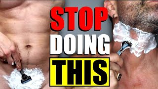 Top 10 Men's Shaving DON'Ts (AVOID Looking STUPID)