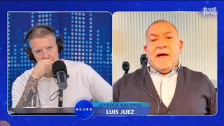 Luis Juez en Multiverso Fantino por @neuramedia "A Lousteau la vanidad no lo deja ver la realidad"