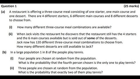Q1 Solutions for Leaving Cert Ordinary Paper 2 2020