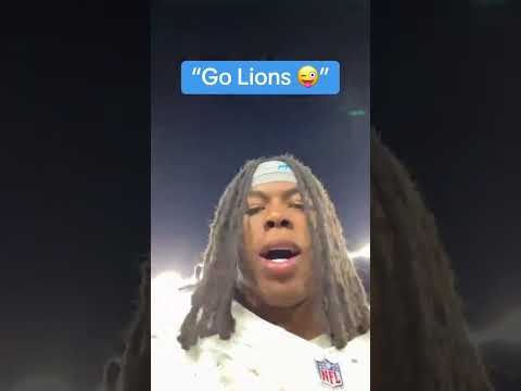 Jahmyr Gibbs hype after the dub 🙌