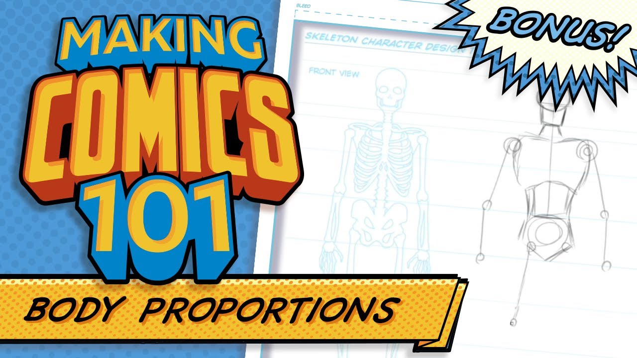 How to Draw Various Body Types and Proportions for Comics