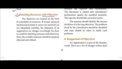 12th SAMACHEER COMMERCE CHAPTER 3 PROCESS OF MBO