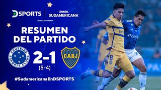 Thumbnail for ¡#BOCA ELIMINADO POR PENALES ANTE #CRUZEIRO JUGANDO CON 10! | Cruzeiro 2 (5)–(4) 1 Boca | Resumen