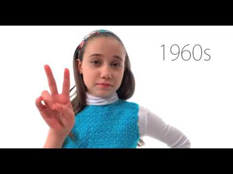 Эволюция девочек за 100 лет Эволюция девочек за 100 лет