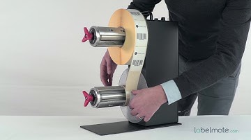 LABEL REWINDER/UNWINDER | TWIN-CAT-2 | Labelmate