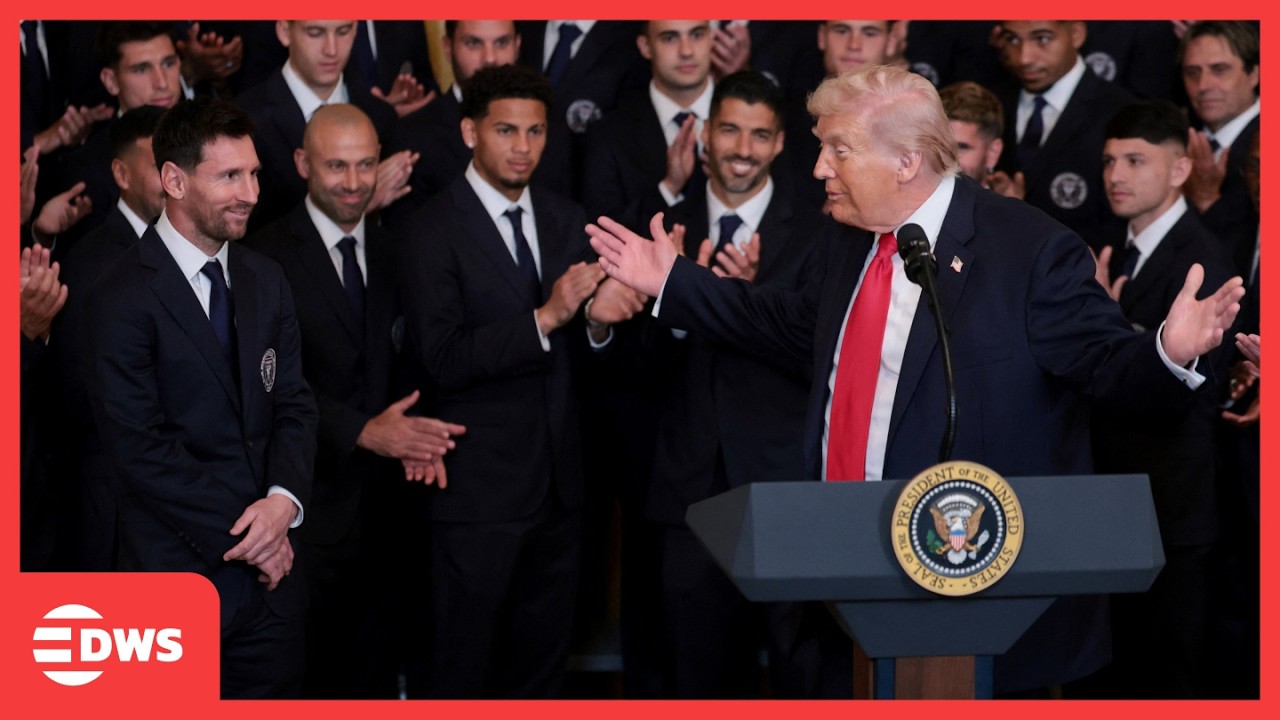 FULL HISTORIC REMARKS: Donald Trump Hosts Lionel Messi, Inter Miami CF at White House Ceremony |AC1E