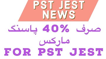 JEST PST IBA | 40% PASSING MARKS | PROTEST