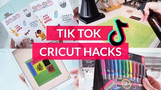 Cricut Hacks from TIK TOK