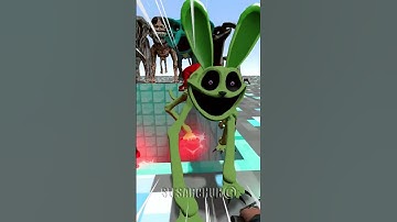 SMILING CRITTERS POPPY PLAYTIME 3 VS ZOONOMALY MONSTERS BIG PIT TURNING INTO RUBY ELEMENT IN GMOD !?