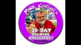 Mark Kistler LIVE! Episode 122: Let's draw Robbo-Kitty! Day 10 of 365! 