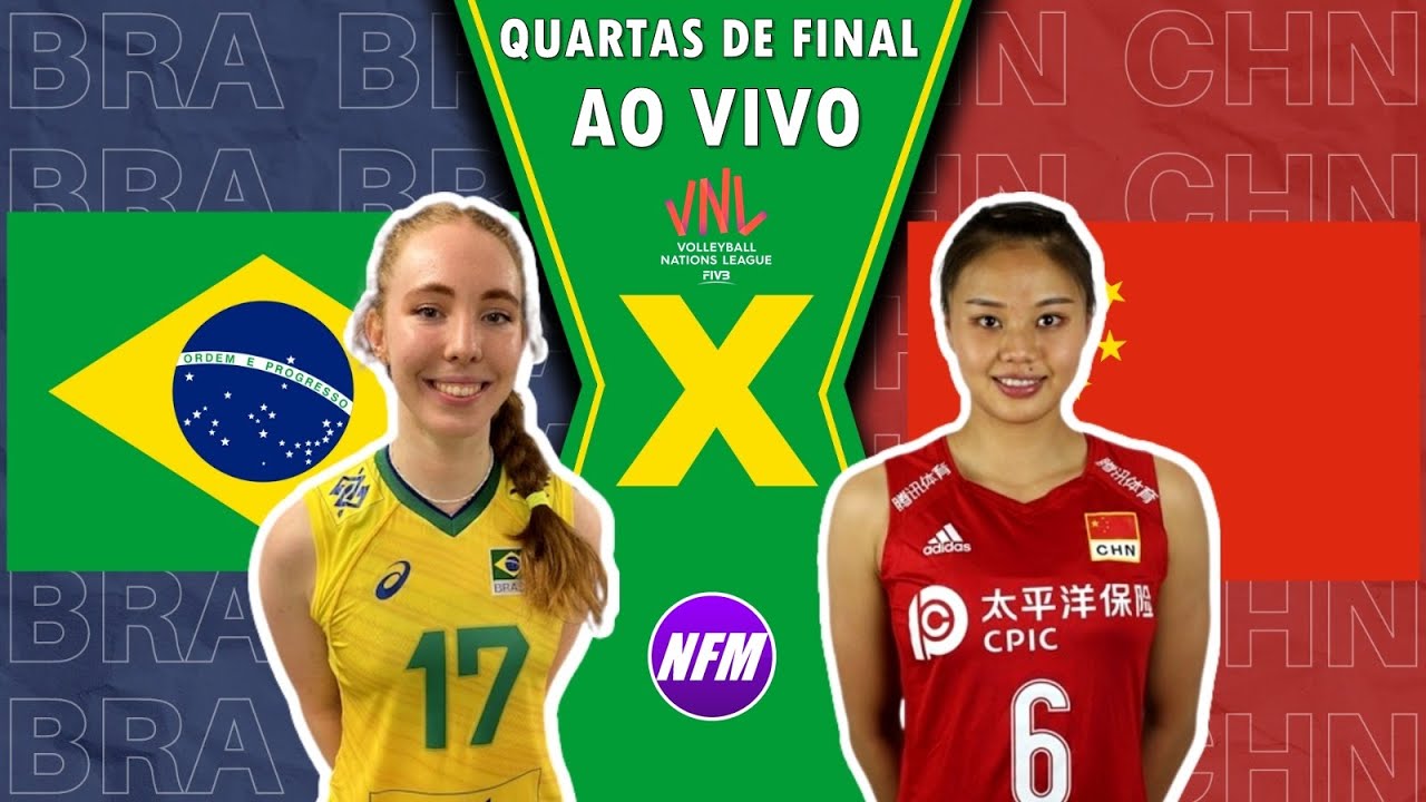 Com desfalques, seleção feminina de vôlei perde da China em estreia na Liga  das Nações - Esportes - R7 Esportes