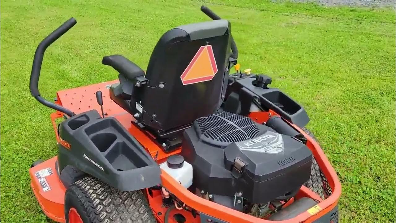 2016 KUBOTA Z121S For Sale YouTube