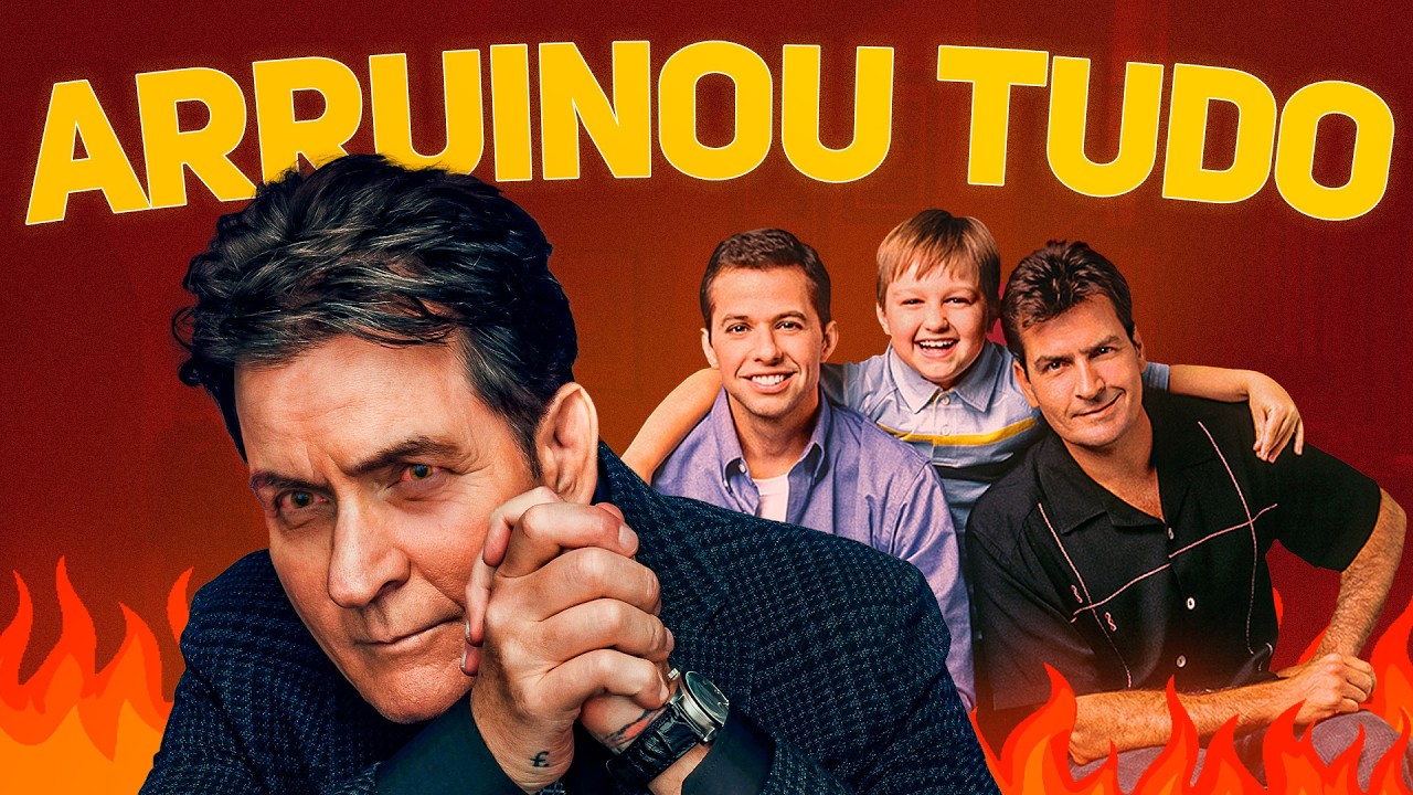 Como Charlie Sheen destruiu Dois Homens e Meio (do auge ao colapso)