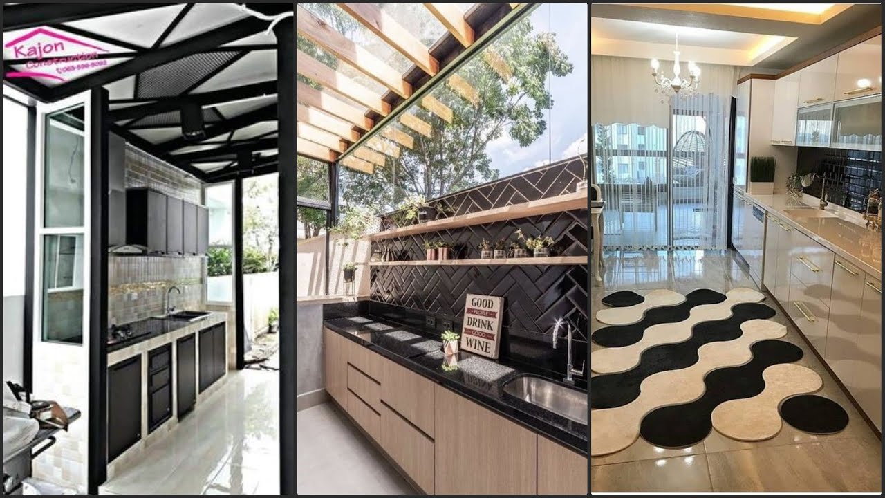 Modular Kitchen Designs 2023 Open Kitchen Cabinet Colours| Modern Home ...