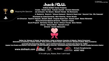 .hack//G.U. Last Recode "Popping the Question" Gold Trophy