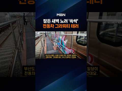 담 넘더니 10분 만에 '슥슥'…또 뚫린 부산 차량기지