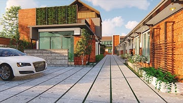 Real - Lumion Presentation Video | Exterior Design | Kerala Eco-Friendly Ayurveda Hospital