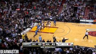 Dunkfest - Oklahoma City Thunder vs Miami Heat (2011.03.16)