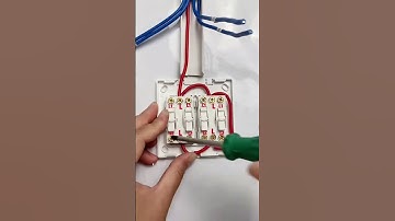 #Plumber wiring tips #Switch and socket wiring