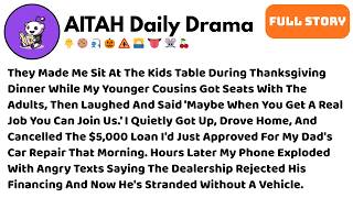 Full They Made Me Sit At The Kids Table During Thanksgiving Dinner While My Best Reddit Stories News