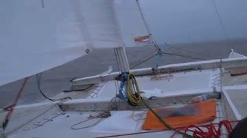 Tiki 21 fast autum sailing