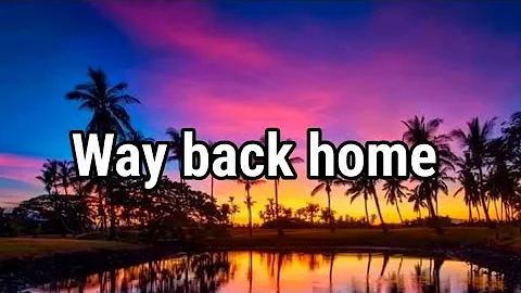 Shaun feat. conor maynard - way back home (Lyric Video)  sam feldt edit