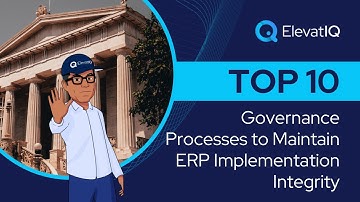 Top 10 Governance Processes to Maintain ERP Implementation Integrity | Master Data