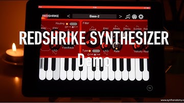 iceGear Instruments Redshrike Synthesizer Demo