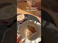 This is what it’s all about 🤎 #coffeemaking #coffee #cozygirl #vlog #coffeeshopmusic #coffeechat