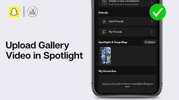 How to Upload Gallery Video in Snapchat Spotlight (2024)