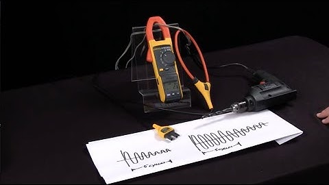 How to Measure Inrush Current with Fluke 381 Remote Display True RMS AC/DC Clamp Meter